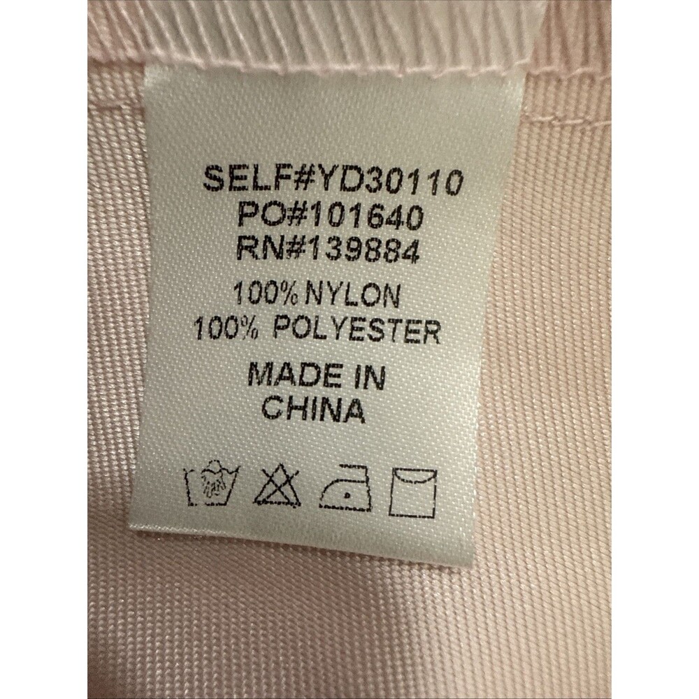 A Peach‎ Dress Womens M Champagne Strapppy Back Feminine Party Events Y2K - Picture 11 of 11